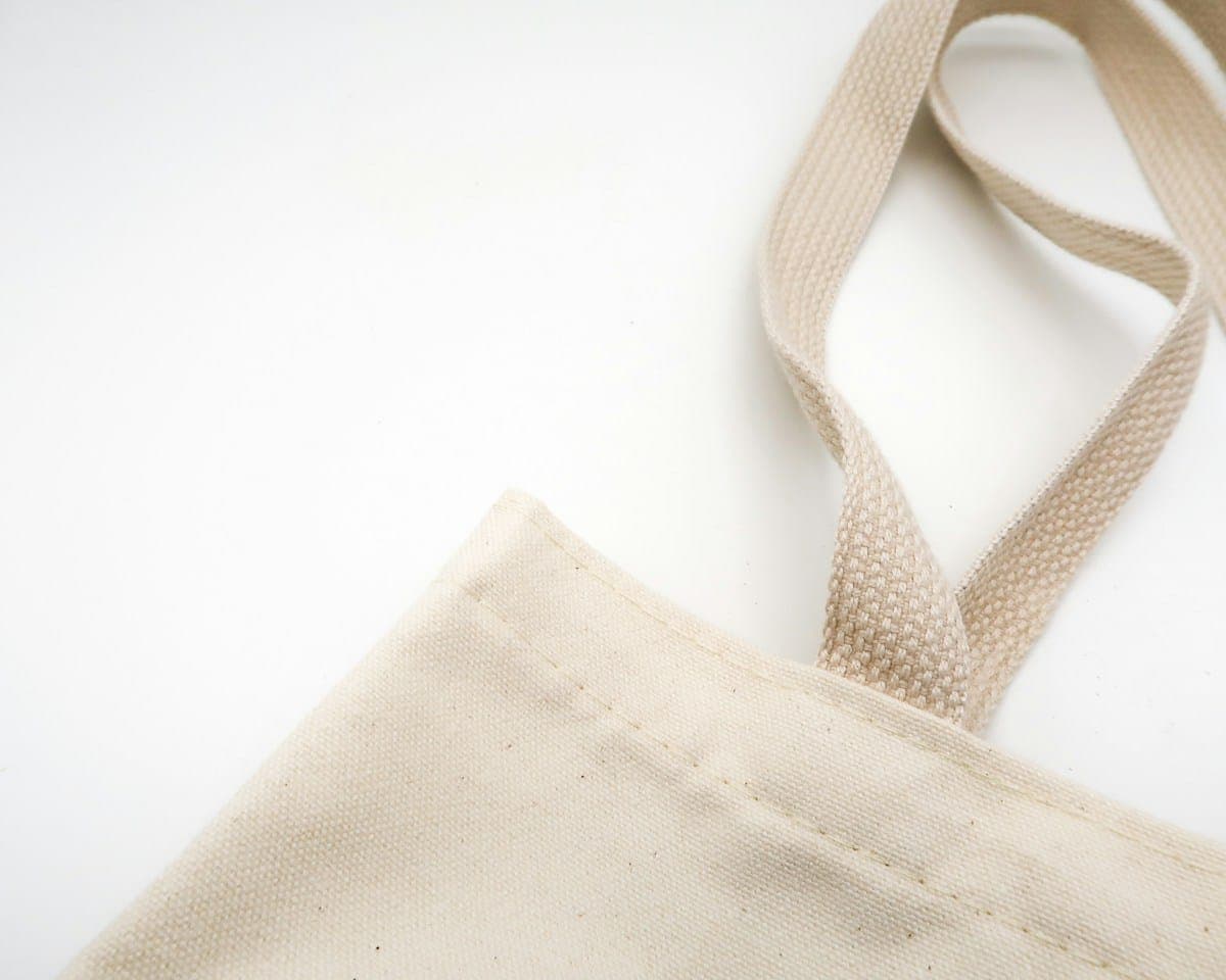 A canvas tote bag